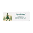 Search for trees return address labels Rustic