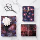 Search for independence day wrapping paper Usa