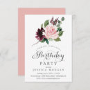 Search for birthday bridal shower invitations Blush