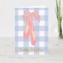 Search for ballet dancer cards Pink