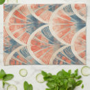 Search for coral tea towels Geometric