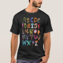 Search for halloween teacher tshirts Alphabet