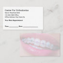 Search for orthodontic business cards Teeth