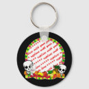 Search for day of the dead key rings Calavera