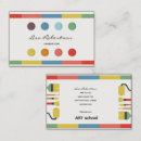 Search for color palette business cards Artist