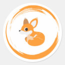 Search for fox painting stickers Nature