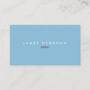 Search for cool blue business cards Minimalist