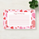 Search for valentines day post it notes Hearts