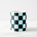 Search for blue dots mugs Black and white