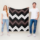 Search for black and white chevron blankets Elegant