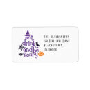 Search for scary return address labels Black