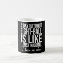 Search for snooker game mugs Eight ball