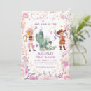 Search for cowgirl birthday invitations Wild wild west