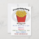 Search for french fries invitations Chips