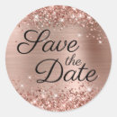 Search for black gold save the date stickers Foil