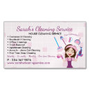 Search for cleaning lady business cards Maid