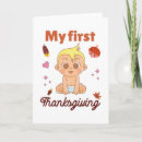 Search for baby first thanksgiving cards Fall