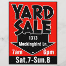 Search for yard sale flyers Advertising
