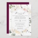 Search for geometric bridal shower invitations Unique