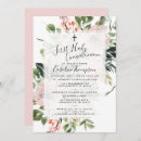Search for watercolor first communion invitations Modern