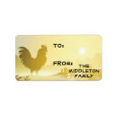 Search for morning return address labels Xmas