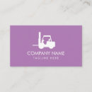 Search for haulage business cards Forklift