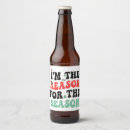 Search for funny christmas beer labels Xmas