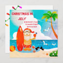 Search for bbq christmas invitations Tropical
