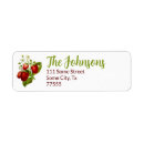 Search for strawberries return address labels Strawberry
