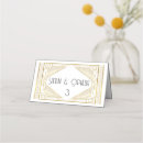 Search for art deco place cards Vintage