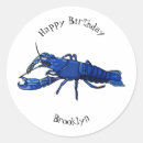 Search for crayfish stickers Lobster