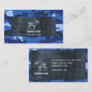 Search for camouflage business cards Blue