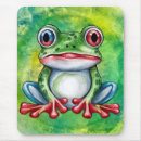 Search for cute frog mousepads Amphibian