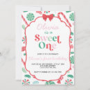 Search for candy birthday invitations Red