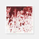 Search for blood splatter napkins Gothic