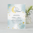 Search for shimmery invitations Blue