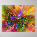 Search for psychedelic butterfly posters Abstract