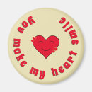 Search for romantic love quote magnets Heart
