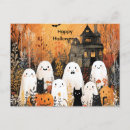 Search for halloween ghost postcards Haunted house