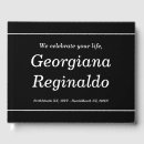 Search for celebration of life guest books Sympathy