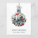 Search for bullfinch christmas cards Watercolor