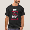 Search for rap lyrics tshirts Brain