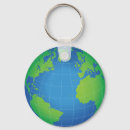 Search for world map key rings Earth