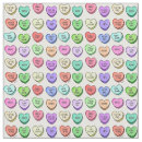 Search for candy heart fabric Valentine