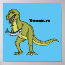 Search for dinosaur illustration posters Trex