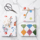 Search for carnival wrapping paper Cute