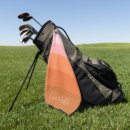 Search for orange golf towels Trendy