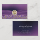 Search for leopard business cards Beauty salon