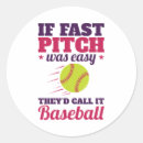 Search for fastpitch softball stickers Player