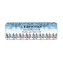 Search for forest baby shower return address labels Snowflakes